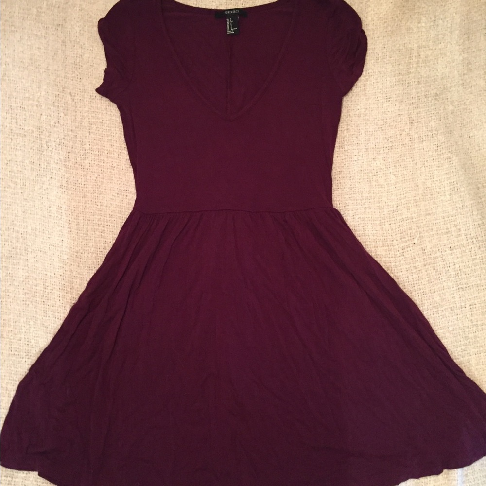 Maroon dress